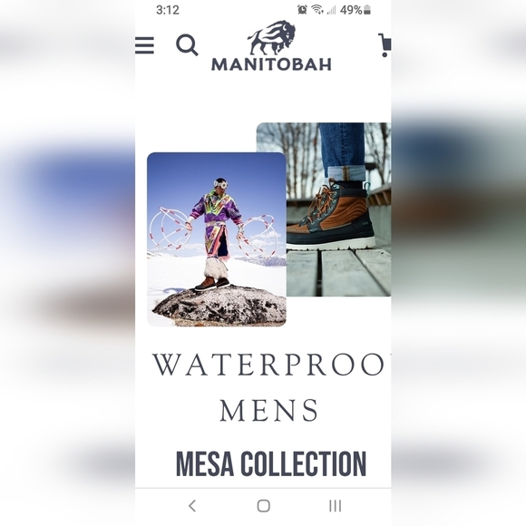 New Manitobah Native American Men 10 Navajo Indigenous Artisan Dwayne Dale - Picture 6 of 10